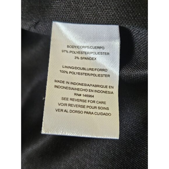 Donna Ricco Blue Brocade Fit & Flare Cocktail Dress, Sleeveless Women's Size 8 - Picture 11 of 13